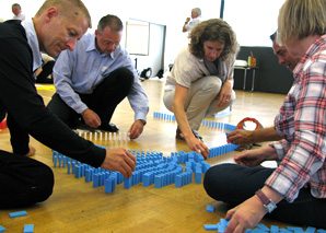 domino-team building-Luxembourg