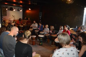 Djembe workshop-teambuilding