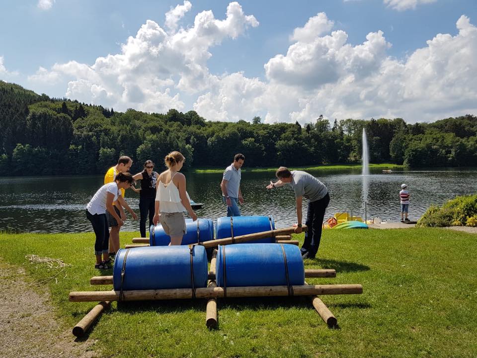Raft Building — vue 1